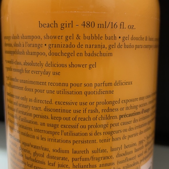 NEW Philosophy Beach Girl 16 oz shampoo shower gel - Picture 4 of 5